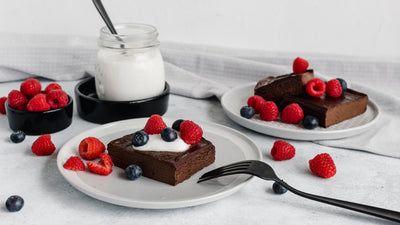 Healthy Choc-Berry Brownies | Free Recipe
