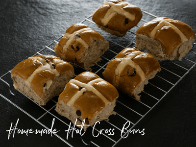 Homemade Hot Cross Bun Recipe!