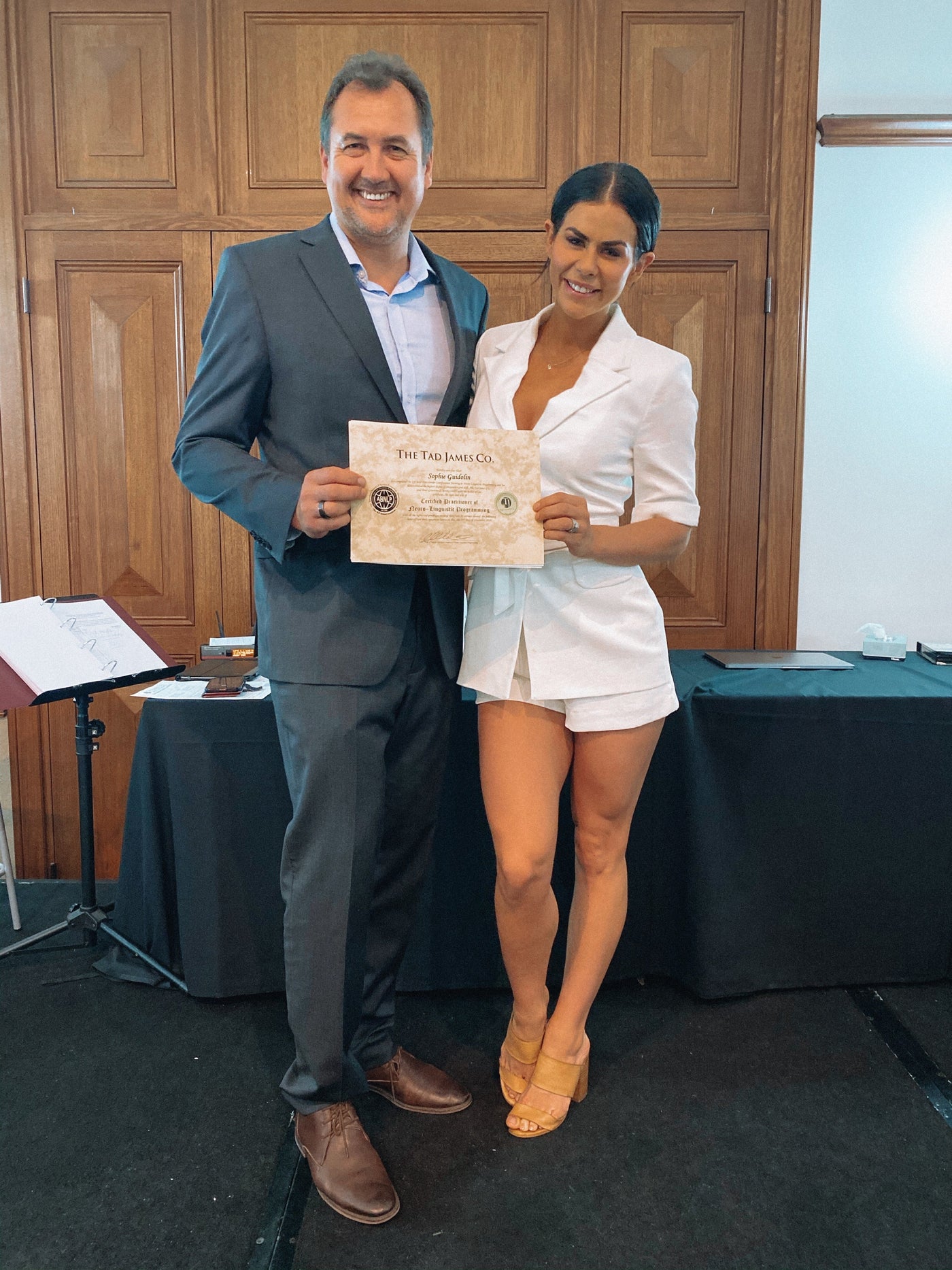 I am now a certified NLP practitioner!