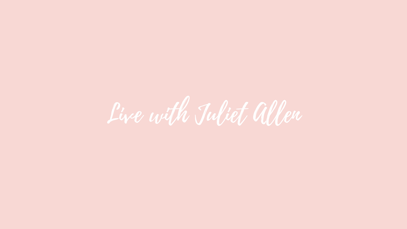 IG LIVE | Juliet Allen | Sexologist | 12th August