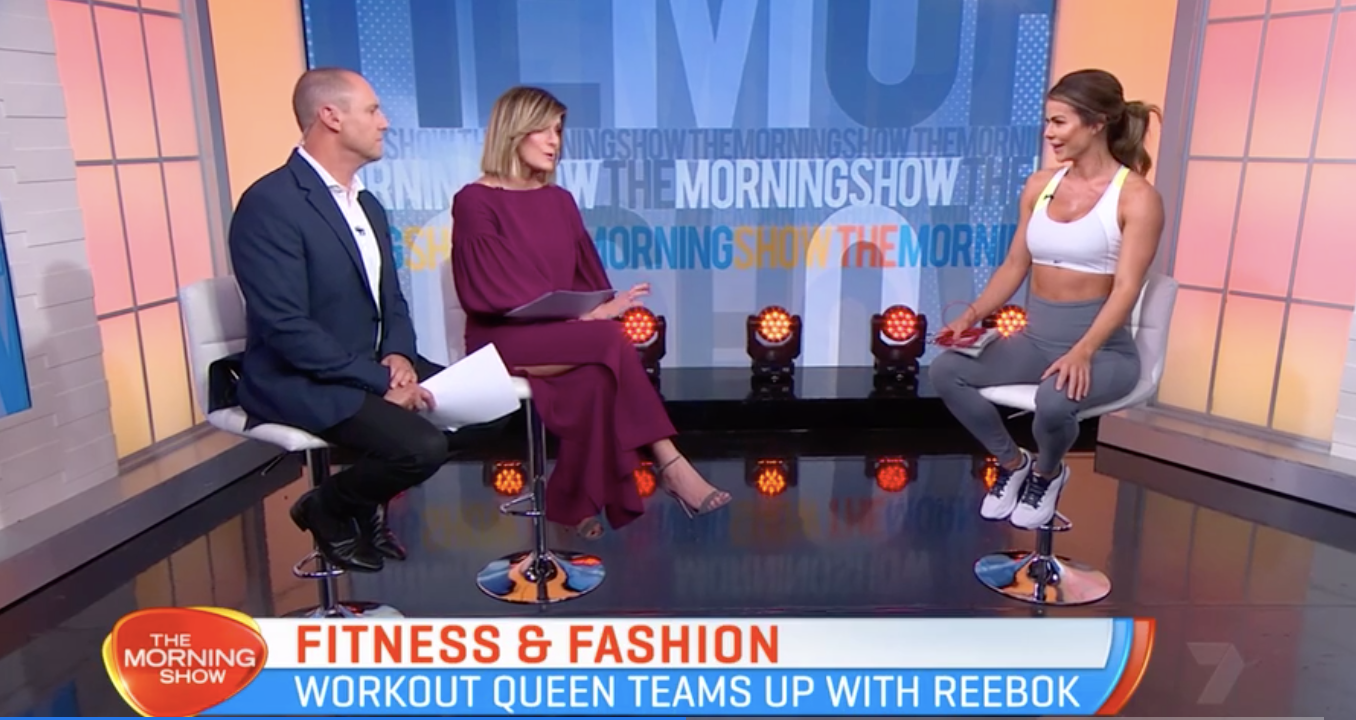 Reebok & 5 Minute Workout: Live On The Morning Show