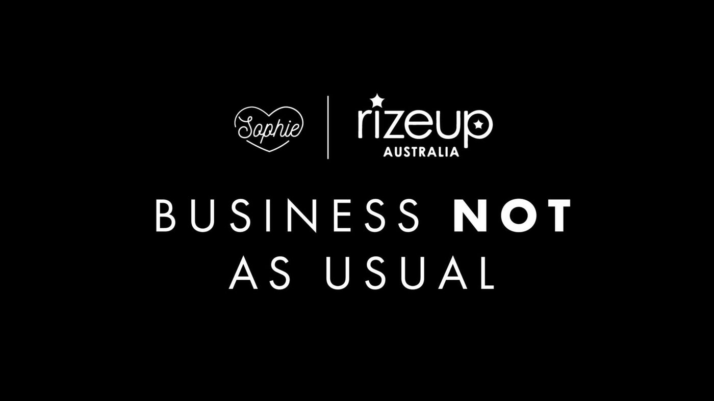 Raising Funds For RizeUp | Business NOT As Usual
